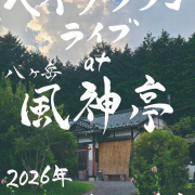 ヘイブラウンライブ at 八ヶ岳 風神亭 2026年11月22日（日）